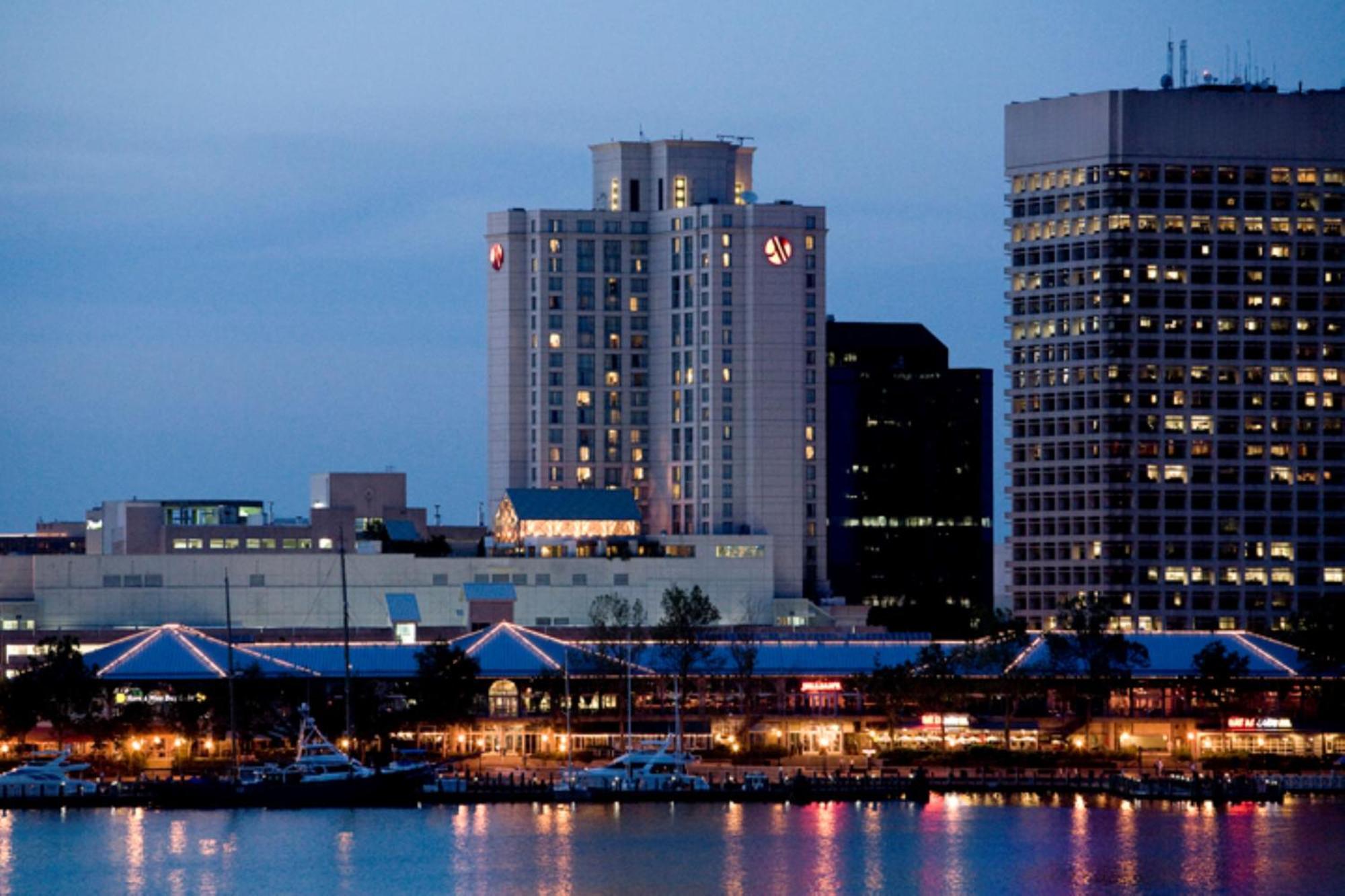 Norfolk Waterside Marriott Hotel Exterior foto